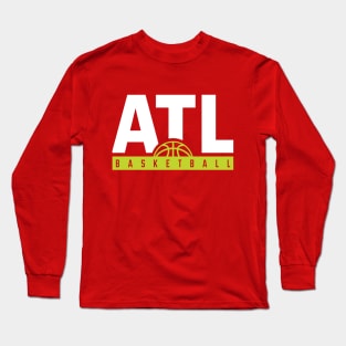 Atlanta Basketball Fan Tee Long Sleeve T-Shirt